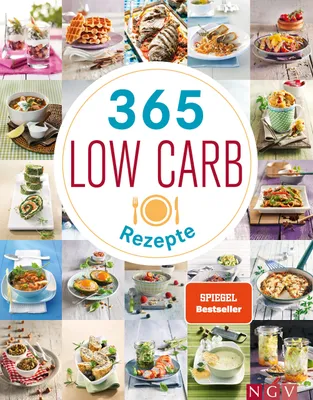 Produktbild von 365 Low-Carb-Rezepte