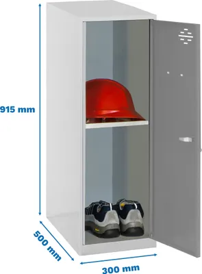 Immagine prodotto di Armadietto Simonrack SIMONLOCKER DISM grigio 8425437119453, 1 armadietto 30,0 x 50,0 x 91,5 cm