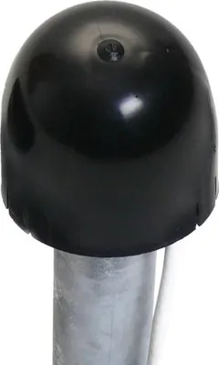 Zdjęcie produktu dla Nasadka na rurę masztu antenowego Triax 42–50 mm + pierścień prowadzący kabel MAKA18