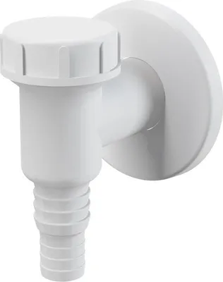 Produktbild von Alcadrain APS2 Aufputzsiphon für die Waschgeräte, weiß