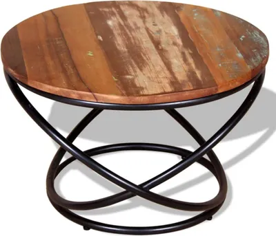 Produktbild von vidaXL Couchtisch Altholz Massiv 60x60x40 cm