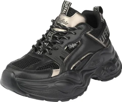 Produktbild von Buffalo Yuno One sportlicher Schnürer Schwarz in Gr. 40