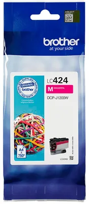 Image de Brother® LC424M Original Brother Tintenpatrone magenta (LC-424M)