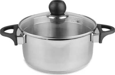 Image de AMBITION INDUCTION CUVEUSE en acier inoxydable avec couvercle en verre VIKOS 3L