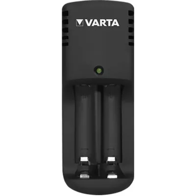 Produktbild von Varta Mini Charger, Nickel Metall-Hydrid, AA, AAA, Innenraum, Nickel–Metal Hydride (NiMH), Schwarz
