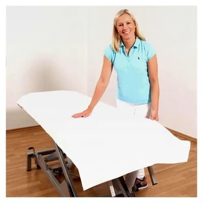 Produktbild von Vlieslaken 80x210 cm, 50 Stück für Behandlungsliegen