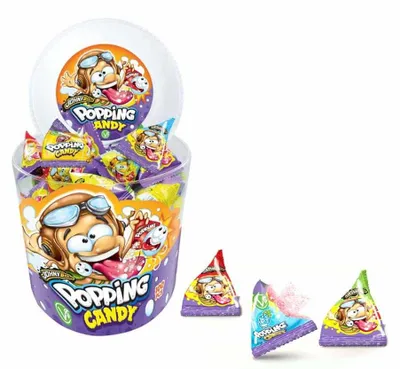 Productafbeelding van Johny Bee Popping Candy - 100 stuks