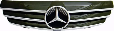 Produktbild von Diederichs Kühlergrill kpl. DB C209, 02->> Chrom/Schwarz