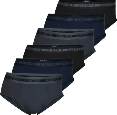 Produktbild von JBS 6er Pack Bamboo Midi Slip / Unterhose Atmungsaktiv und bequem, Weicher Bundgummi, Perfekte Passform