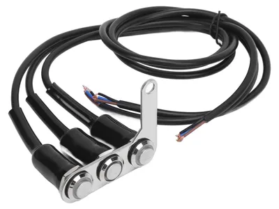 Image de Commutateur LED universel pour moto, réglable au guidon, destiné à la modernisation des motos