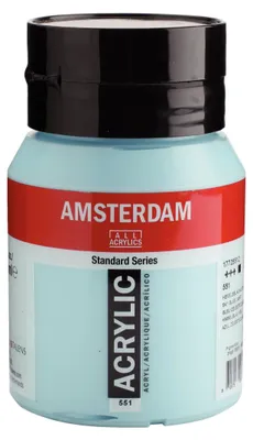 Immagine prodotto di Amsterdam Serie Standard flacone di vernice acrilica 500 ml azzurro cielo 551