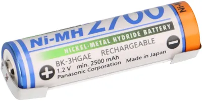 Produktbild von Panasonic AA 2700mAh 1,2V Ni-MH Modellbau Akku mit U-Lötfahne