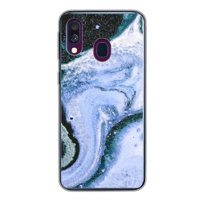 Produktbild von MuchoWow® Handyhülle Schutzhülle Hülle für Samsung Galaxy A40 Mineralien - Natursteine - Universum Silikon Softcase Handy Hülle - Handy-Tasche