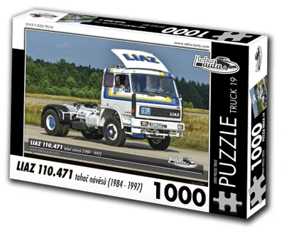 Obrázek produktu pro Puzzle TRUCK 19 - LIAZ 110.471 tahač návěsů (1984 - 1997) 1000 dílků