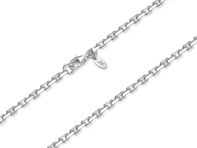 Produktbild von SILBERKETTEN STORE Ankerkette 2,6mm - 925 Silber, Länge von 38-100cm wählbar - 65cm