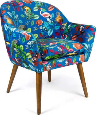 Immagine prodotto di Poltrona Excelsa Rhapsody in poliestere e multistrato 70,5x65x83 cm multicolore