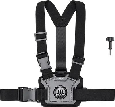 Zdjęcie produktu dla DJI Osmo Action Chest Strap Mount, Mocowanie kamery, 216 g, Czarny