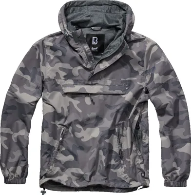 Produktbild von Brandit Summer Windbreaker Hoodie, oliv, 4XL