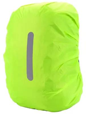 Immagine prodotto di Copertura impermeabile per zaino, riflettente, verde, taglia M (30-40L)