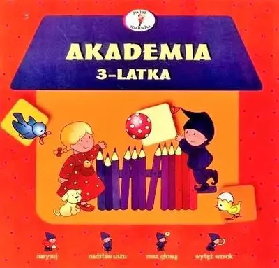 Image de Akademia 3-latka ćwiczenia i naklejki dla przedszkolaków Skrzat