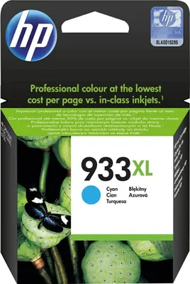 Produktbild von Tintenpatrone Original HP CN054AE 933XL cyan Packung mit 40 Stück