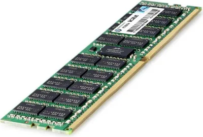A single computer RAM module is shown against a white background.