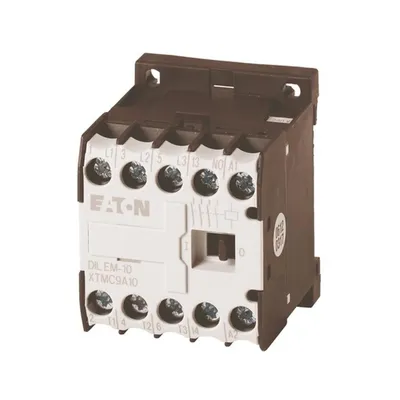 Obrázek produktu pro Výkonový stykač AC-3/400V:4kW 3p DILEM-10 (230V50HZ) - Magnetový stykač 8,8A 230V AC DILEM-10(230...