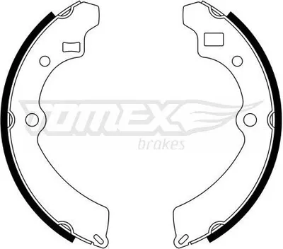 Produktbild von TOMEX brakes Bremsbackensatz Trommelbremse Hinten für SUZUKI Samurai SUV (SJ) 220mm TX 23-32