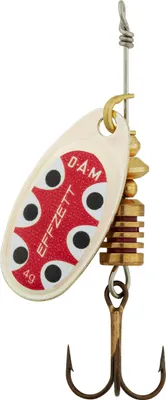 Zdjęcie produktu dla DAM Effzett Standard Spinner Silver Black Dot 10 g Błystka