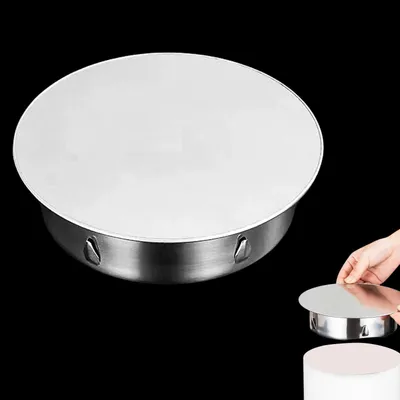 Productafbeelding van Kachelgatdeksel 150 mm roestvrij staal, ovenpijp blinddop en rookbuisafdekking