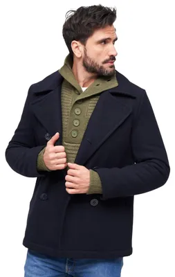 Produktbild von Brandit BARANDIT PEA Coat Navy Gr. 7XL