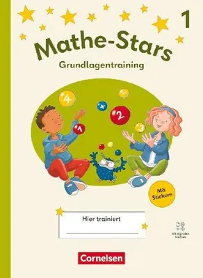 Obrázek produktu pro Mathe-Stars 1. Schuljahr - Grundlagentraining - Ausgabe 2025 - Übungsheft