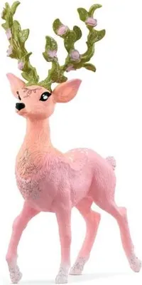 Produktbild von Rosa magische Hirschfigur, Schleich 13996 Bayala, für Kinder ab 5 Jahren