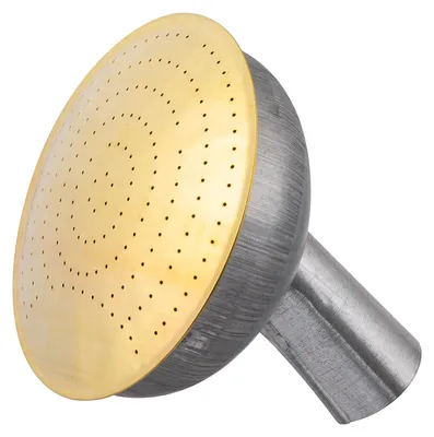 Metall-Gießkanne mit Messing-Sieb, 1 Stück, 13 cm