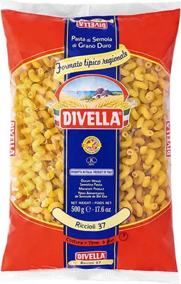 Produktbild von 24x Divella Pasta Riccioli N.37 500g