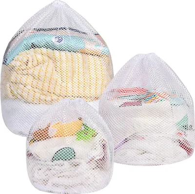 Produktbild von Flintronic Wäschesäcke, Wäschenetz Für Waschmaschine, Waschmaschinen, Waschbeutel, Wäschesack Wäschebeutel für Oberbekleidung, Dessous, Socken, Strumpfhosen, Strümpfe und Baby Kleidung (3 Stück)