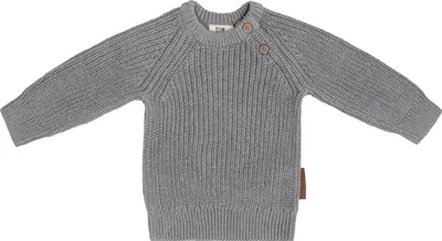 Produktbild von Baby's Only Baby Pullover Soul - Grau - 80 - 100% Baumwolle