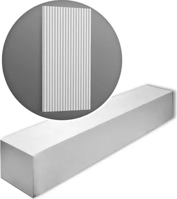 Image de Orac Decor WX210-2600-box REED 1 carton 7 pièces 3d panneau mural Lambris mural | 18,2 m