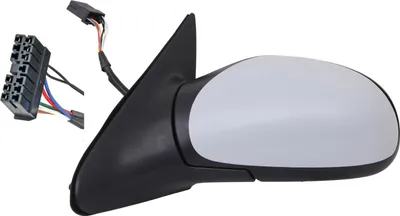 Produktbild von DIEDERICHS 4242225 Außenspiegel Seitenspiegel Links passend für PEUGEOT 406 (8B) Asphärisch Beheizt Grundiert