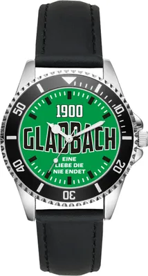 Produktbild von KIESENBERG Herrenuhr Armbanduhr Gladbach Geschenk Artikel Idee Fan Analog Quartz Uhr L-6095