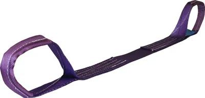 Productafbeelding van Heftriem conform DIN EN 1492-1, lengte 2 meter, paars, draagvermogen (enkel): 1000 kg