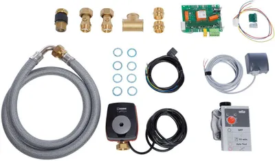Image de Kit 2 zones pour pompe à chaleur hybride fioul - ATLANTIC - 074098