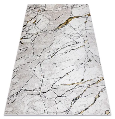 Produktbild von Modern GLOSS Teppich  529A 53 Marmor, Stein stilvoll, glamour elfenbein / beige beige 120x170 cm