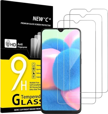 Produktbild von Panzer Schutz Glas Samsung Galaxy A30s A40s 3 Stück 9H Härte Ultra-klar