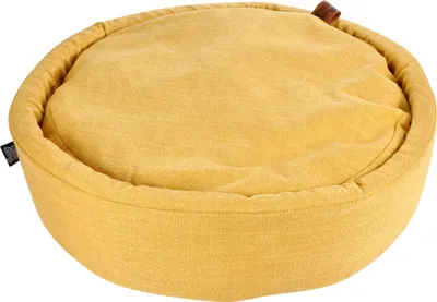 Obrázok produktu pre Kôš pre psa, posteľ pre domáce zvieratá, posteľ pre mačky, vankúš pre psa, posteľ pre psa, miesto na spanie, farba: zlatohnedá