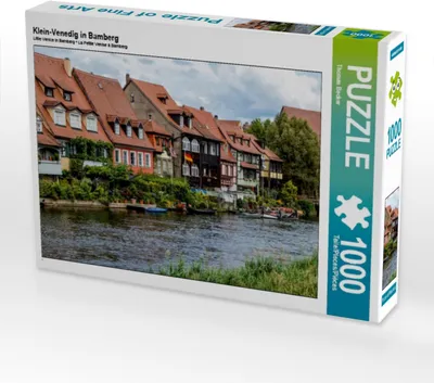 Produktbild von Calvendo Klein-Venedig in Bamberg 1000 Teile Puzzle quer 640x480mm, Becker Thomas; 7329434
