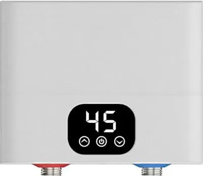 Produktbild von Elektronischer Strömungsheizung, Küche, 220 V, 5500 W, elektrisches Instant kleines Wasser mit LED -Indikatortemperatur für Küchenbad, schnell