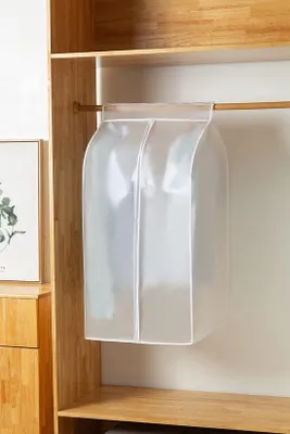 Produktbild von Kleiderhose 60x50x90cm transparent PEVA mit Reißverschluss
