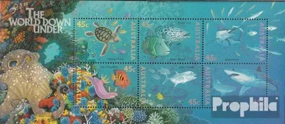 Produktbild von Briefmarken Australien 1995 Mi Block20 (kompl.Ausg.) postfrisch Meer