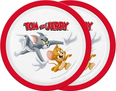 Produktbild von Teller Tom & Jerry 2er Set 21,5cm